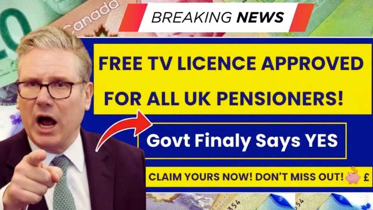 Free TV Licence for All UK Pensioners